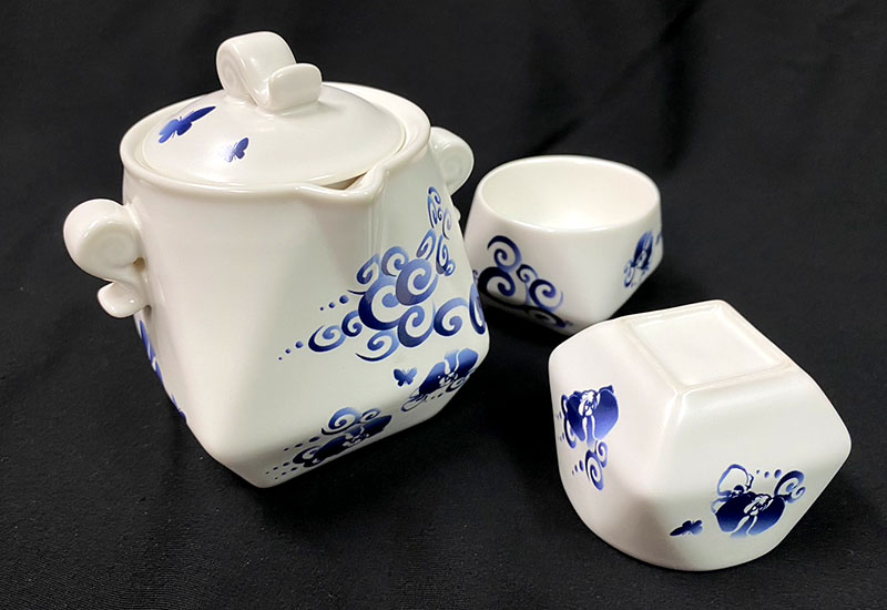 青龍天燈茶具組一壺二杯 1壺2杯